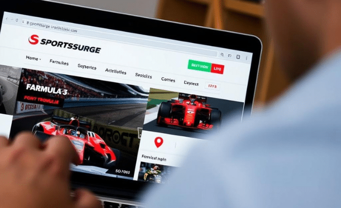 Stream F1 on Sportsurge F1